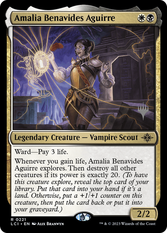 Amalia Benavides Aguirre (PPLCI-221) - The Lost Caverns of Ixalan Promos Foil