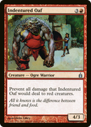 Indentured Oaf (RAV-133) - Ravnica: City of Guilds Foil