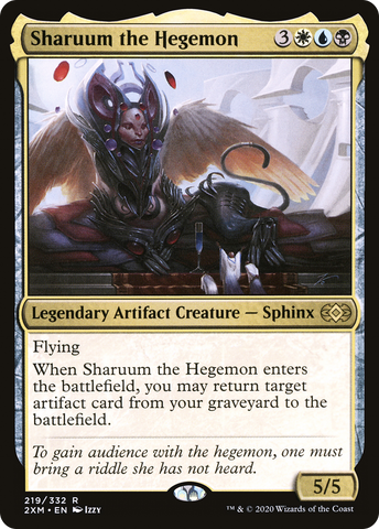 Sharuum the Hegemon (2XM-219) - Double Masters