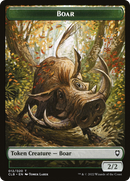 Boar (CLB-012) - Battle for Baldur's Gate Tokens Foil
