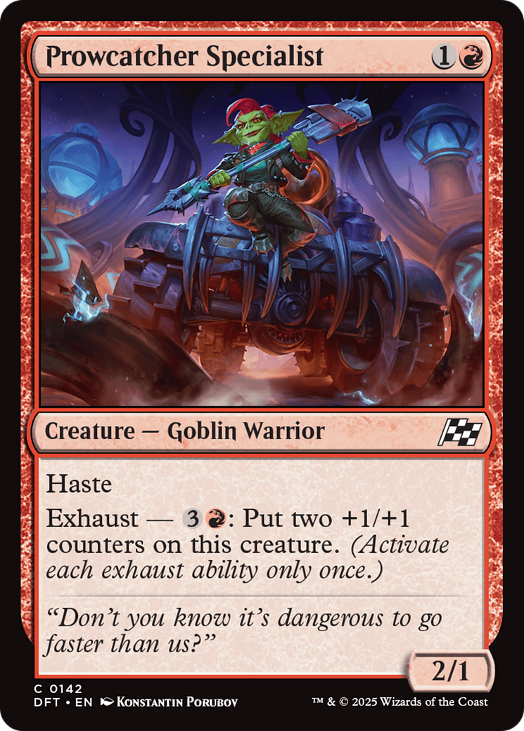 Prowcatcher Specialist (DFT-142) - Aetherdrift Foil