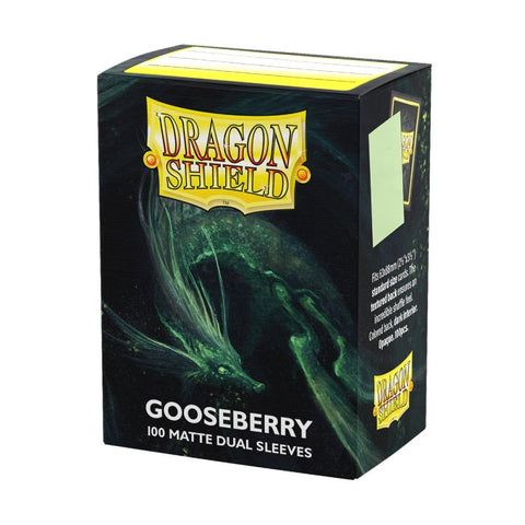 Dragon Shield - Box 100 - Standard Size Dual Matte Gooseberry