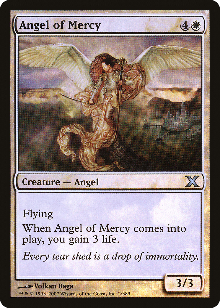 Angel of Mercy (10E-02★) - Tenth Edition Foil