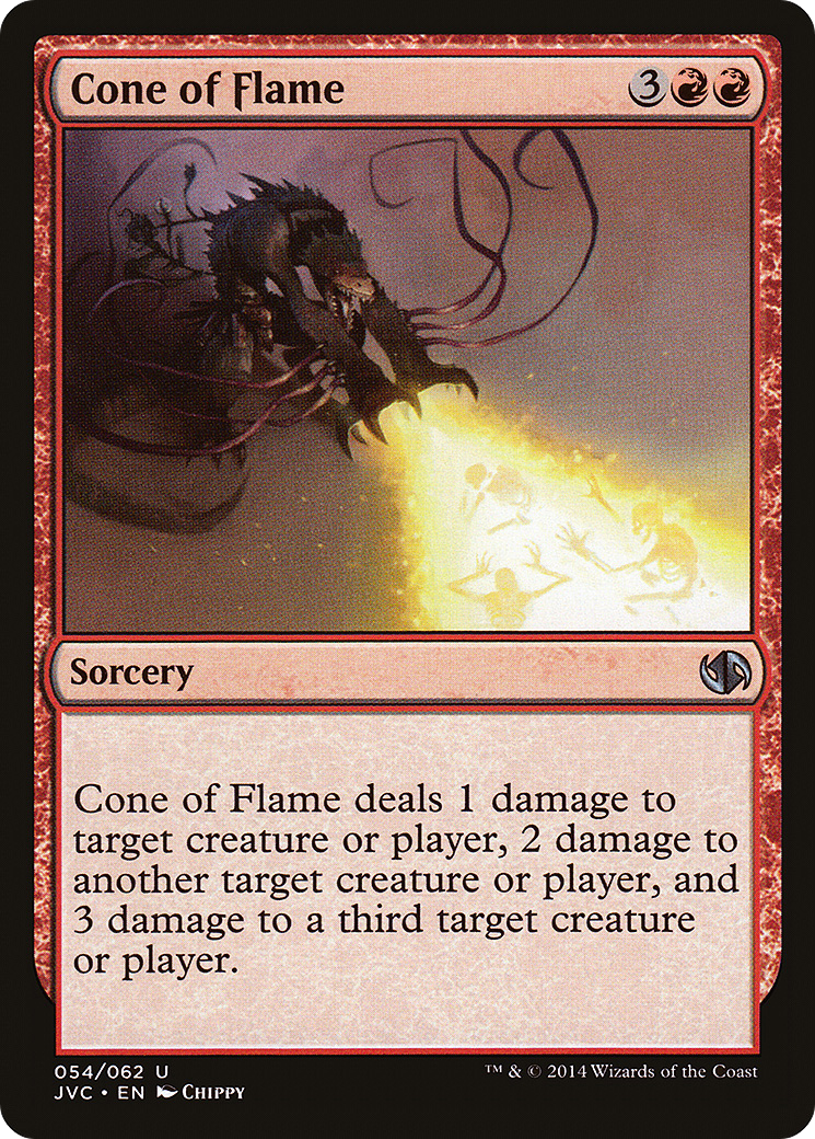 Cone of Flame (DD3-054) - Duel Decks Anthology: Jace vs. Chandra
