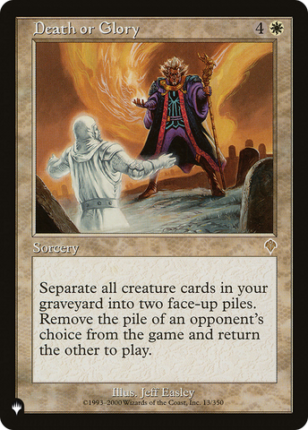 Death or Glory (LIST-13/350) - The List