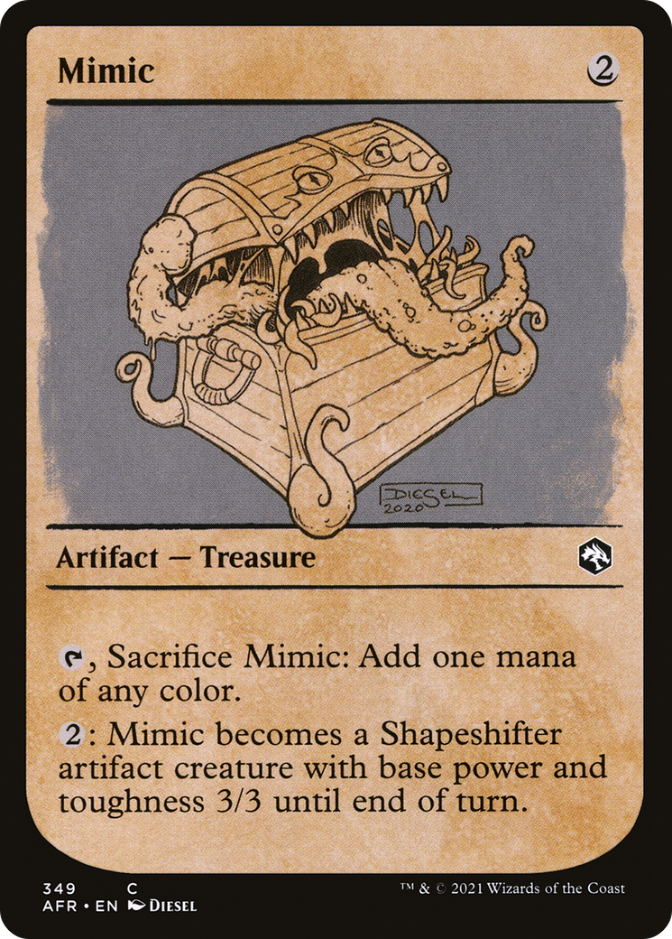 Mimic (AFR-349) - Adventures in the Forgotten Realms: (Showcase)