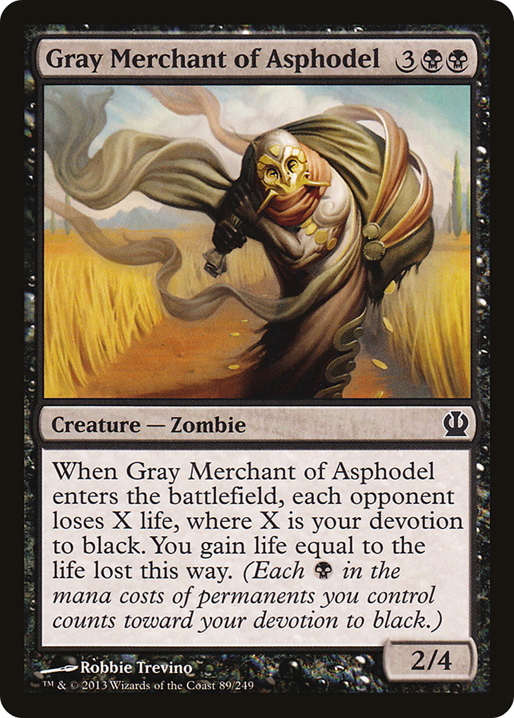 Gray Merchant of Asphodel (THS-089) - Theros