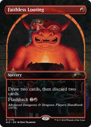 Faithless Looting (SLD-1779) - Secret Lair Drop (Borderless)