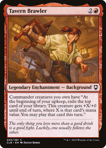 Tavern Brawler (CLB-200) - Commander Legends: Battle for Baldur's Gate