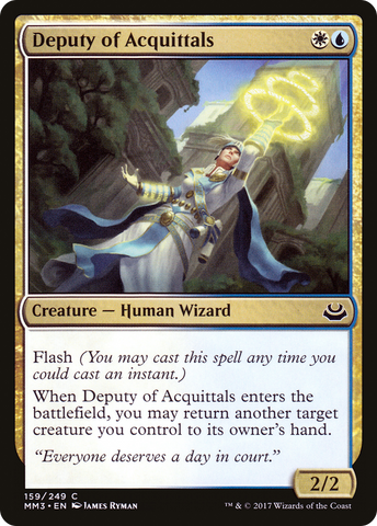 Deputy of Acquittals (MM3-159) - Modern Masters 2017 Foil