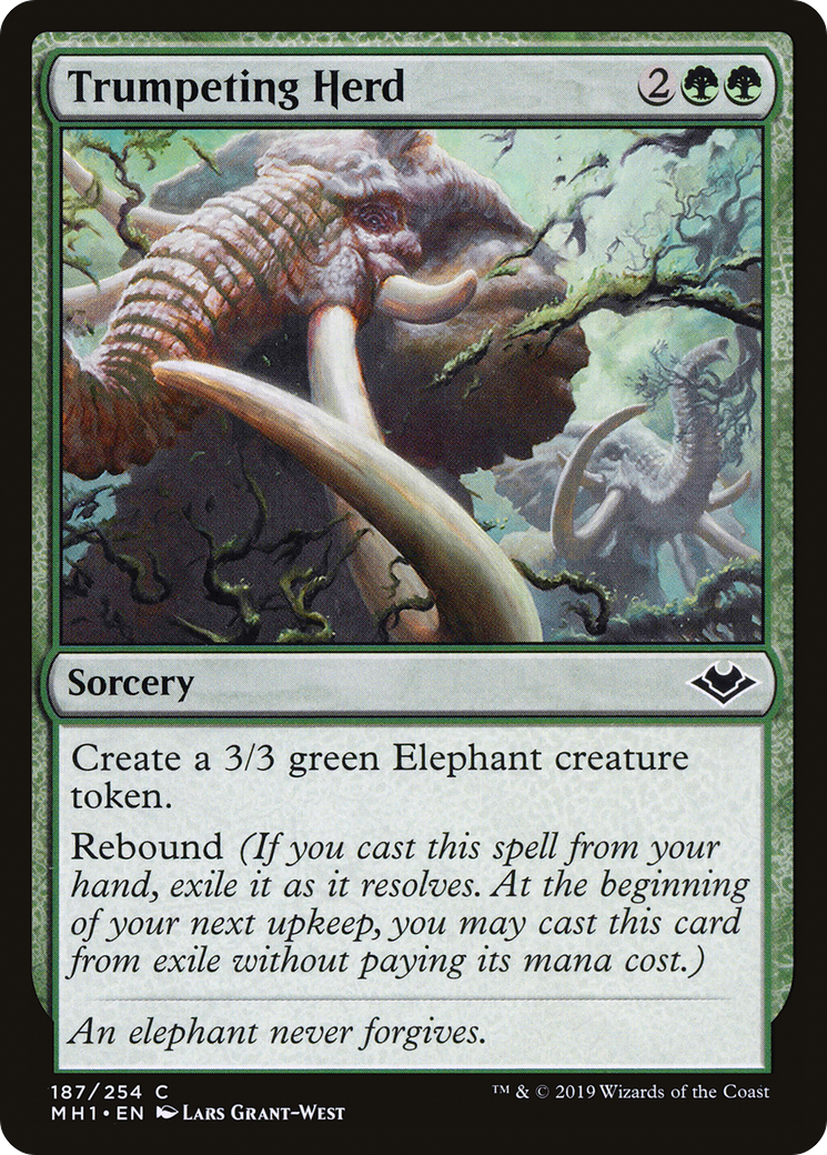Trumpeting Herd (MH1-187) - Modern Horizons