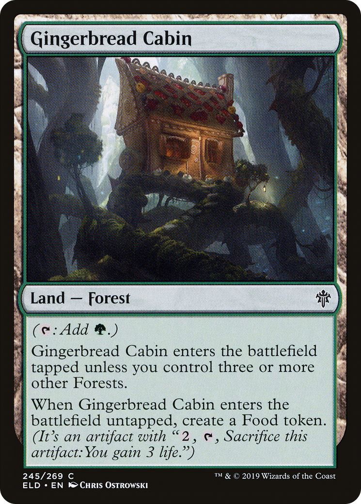 Gingerbread Cabin (ELD-245) - Throne of Eldraine Foil