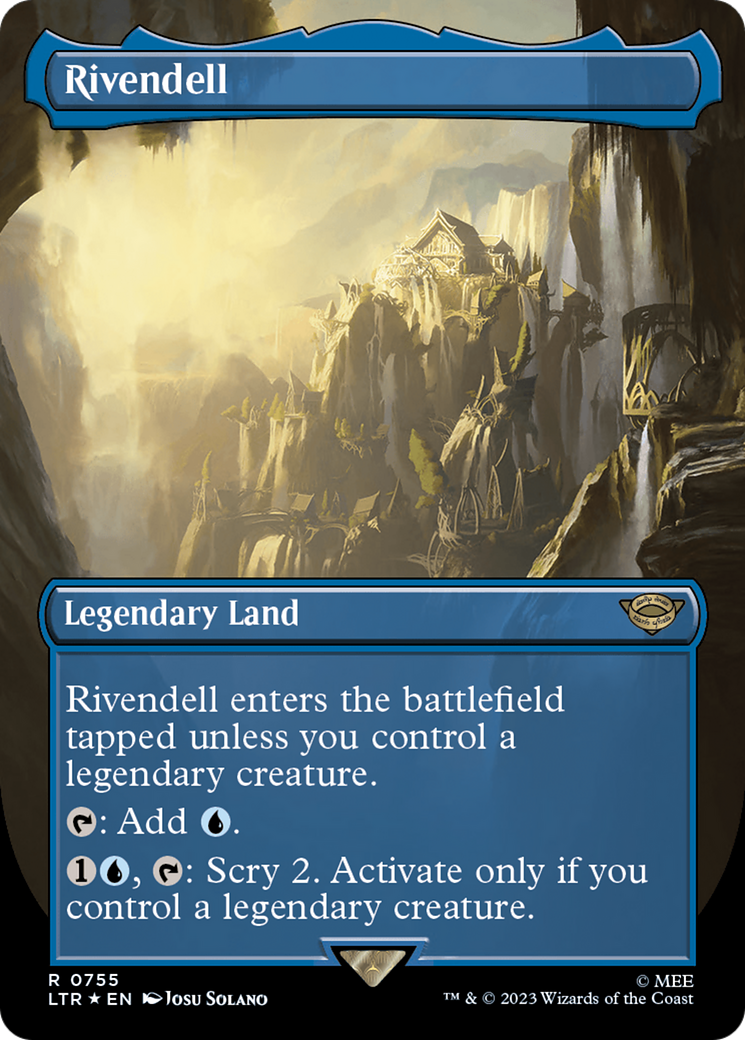 Rivendell (LTR-755) - The Lord of the Rings: Tales of Middle-earth (Borderless) Foil