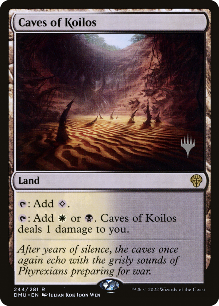 Caves of Koilos (PPDMU-244P) - Dominaria United Promos Foil