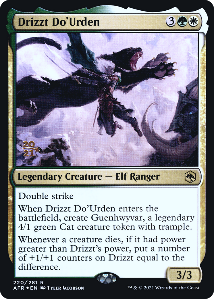 Drizzt Do'Urden (PRE-220S) - Adventures in the Forgotten Realms Promos Foil