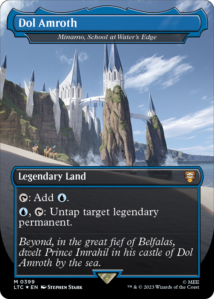 Minamo, School at Water's Edge (LTC-399) - Tales of Middle-earth Commander / Dol Amroth (Borderless) Foil