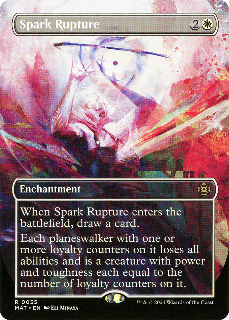 Spark Rupture (MAT-055) - March of the Machine: The Aftermath: (Showcase) (Borderless) Foil