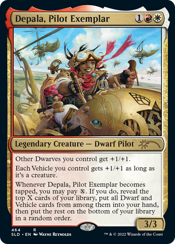 Depala, Pilot Exemplar (SLD-464) - Secret Lair Drop Foil
