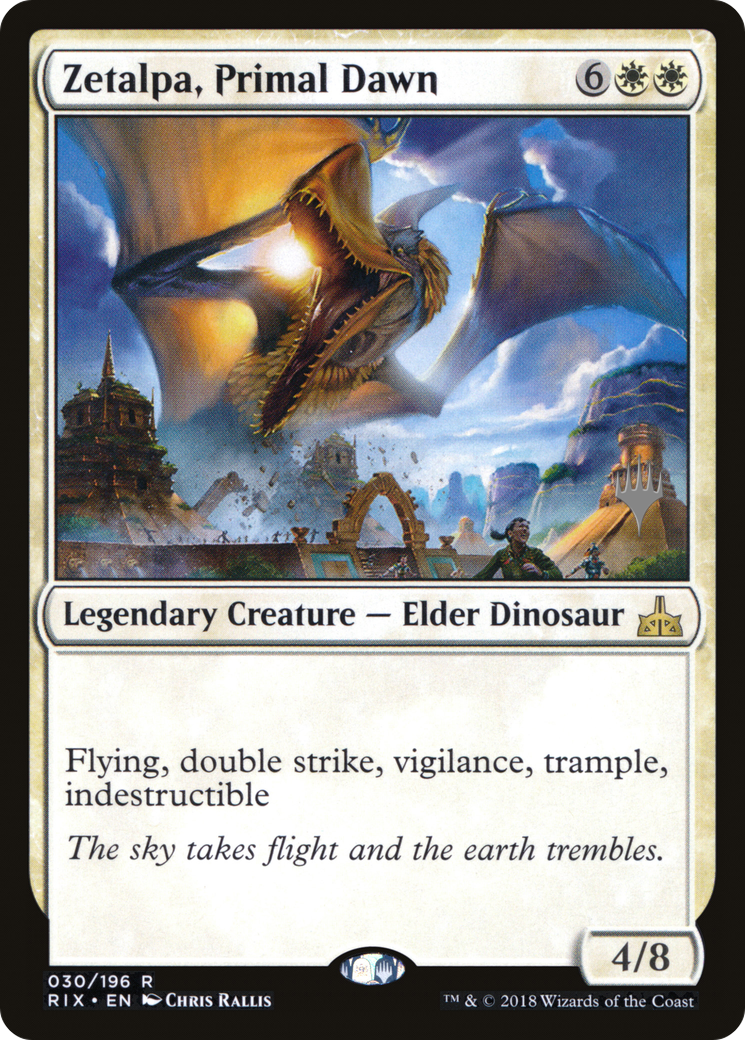 Zetalpa, Primal Dawn (PPM20-30P) - Rivals of Ixalan Promos Foil