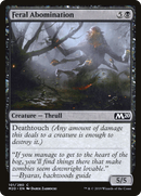 Feral Abomination (M20-101) - Core Set 2020