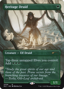 Heritage Druid (SLC-2008) - Secret Lair 30th Anniversary Countdown Kit (Borderless) Foil