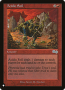 Acidic Soil (LIST-USG-172) - The List