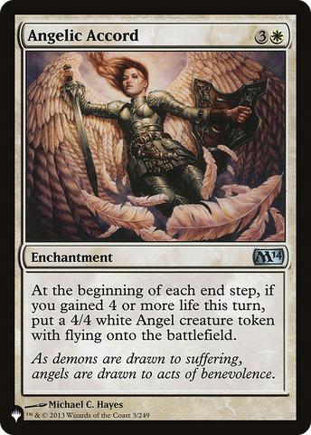 Angelic Accord (LIST-M14-3) - The List