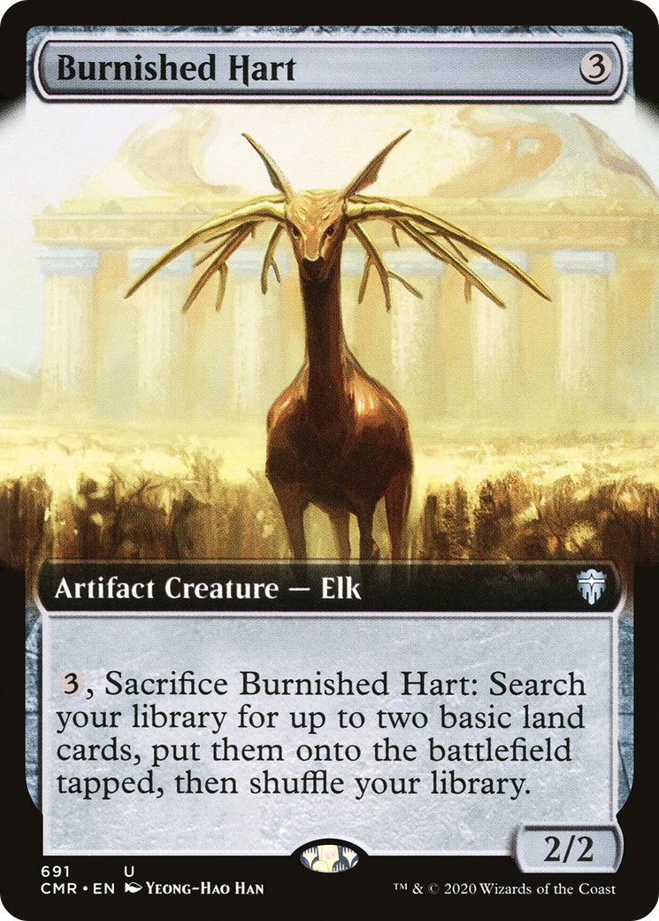 Burnished Hart (CMR-691) - Commander Legends: (Extended Art)
