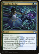 Decisive Denial (STX-177) - Strixhaven: School of Mages Foil