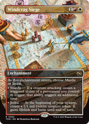 Windcrag Siege (TDM-392) - Tarkir: Dragonstorm: (enchantment) (Borderless)