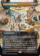 Frostcliff Siege (TDM-385) - Tarkir: Dragonstorm: (enchantment) (Borderless) Foil