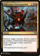 Unlicensed Disintegration (LIST-KLD-187) - The List