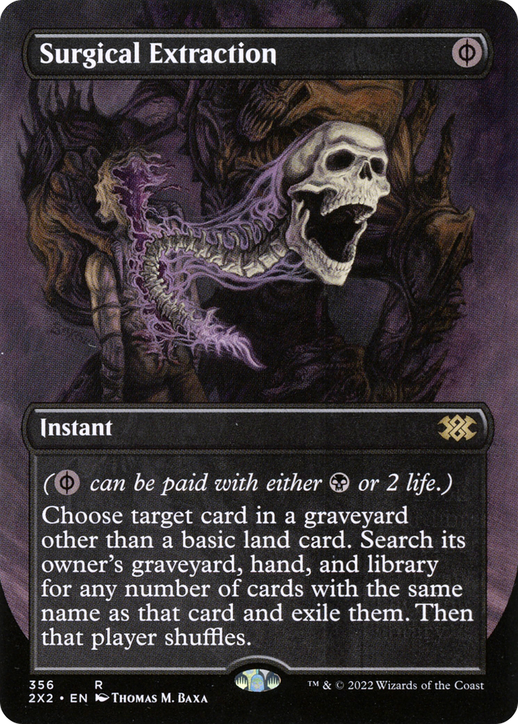 Surgical Extraction (2X2-356) - Double Masters 2022 (Borderless) Foil