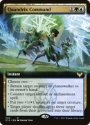 Quandrix Command (STX-349) - Strixhaven: School of Mages: (Extended Art) Foil