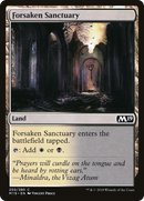 Forsaken Sanctuary (M19-250) - Core Set 2019 Foil