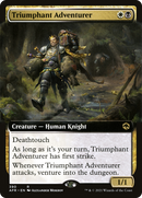 Triumphant Adventurer (AFR-390) - Adventures in the Forgotten Realms: (Extended Art) Foil