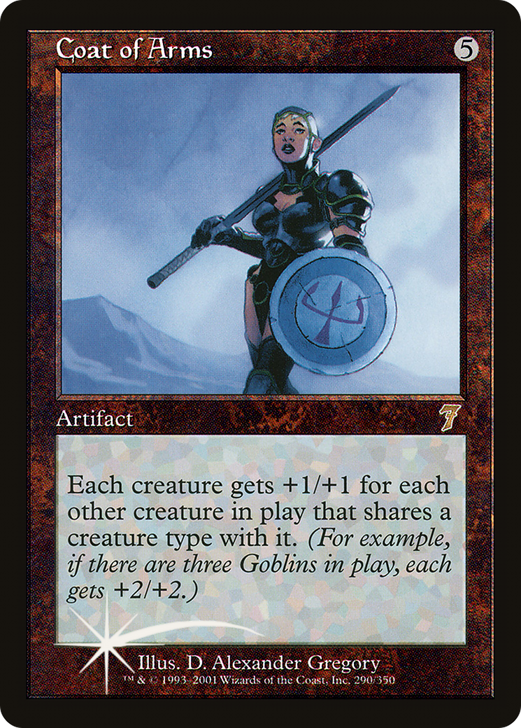 Coat of Arms (7ED-290★) - Seventh Edition Foil