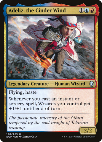 Adeliz, the Cinder Wind (DOM-190) - Dominaria Foil
