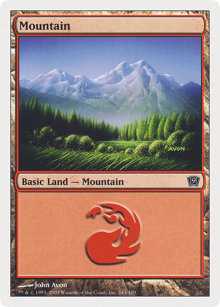Mountain (9ED-343) - Ninth Edition