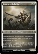 Puresteel Paladin (CMM-469) - Commander Masters Etched Foil