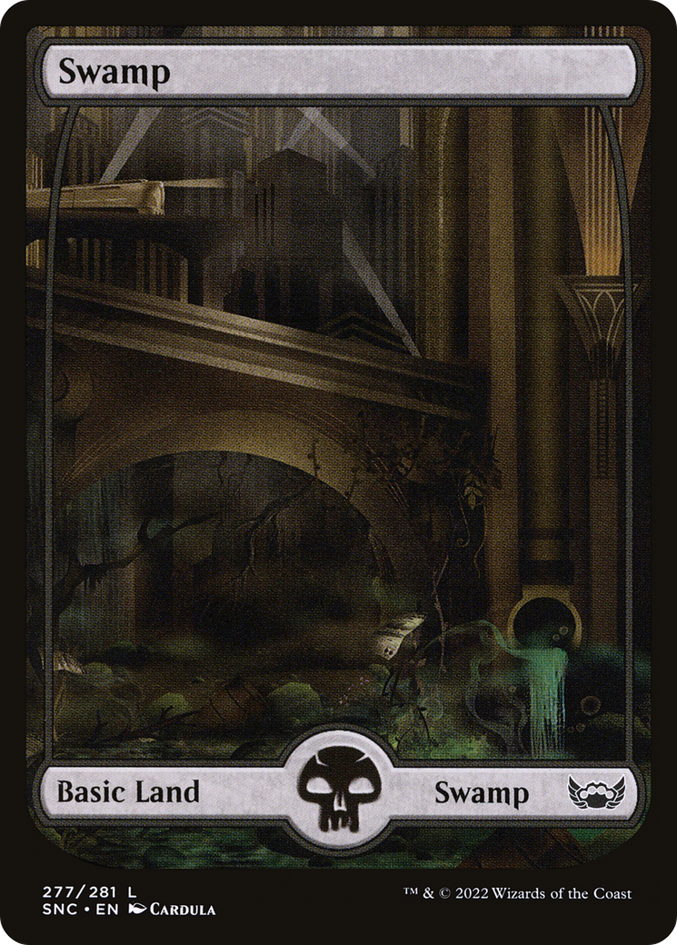 Swamp (SNC-277) - Streets of New Capenna: (Full Art)
