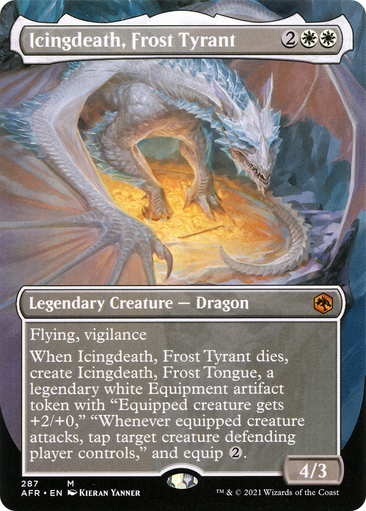 Icingdeath, Frost Tyrant (AFR-287) - Adventures in the Forgotten Realms (Borderless)