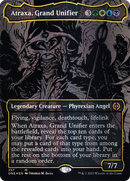 Atraxa, Grand Unifier (Oil Slick Raised Foil) (ONE-357) - Phyrexia: All Will Be One (Borderless) Foil