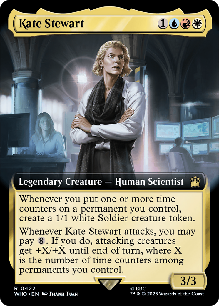 Kate Stewart (WHO-422) - Doctor Who: (Extended Art) Foil