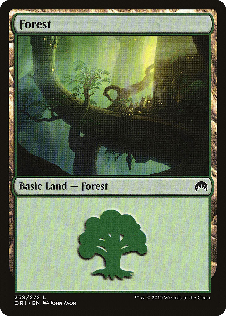 Forest (ORI-269) - Magic Origins Foil
