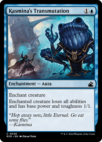 Kasmina's Transmutation (RVR-046) - Ravnica Remastered Foil