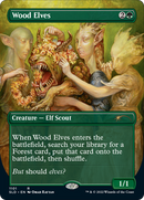 Wood Elves (SLD-1101) - Secret Lair Drop (Borderless) Foil
