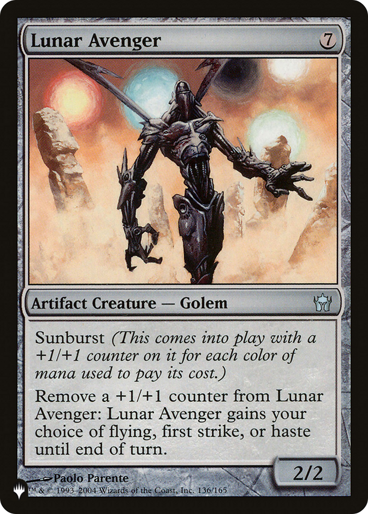 Lunar Avenger (LIST-5DN-136) - The List