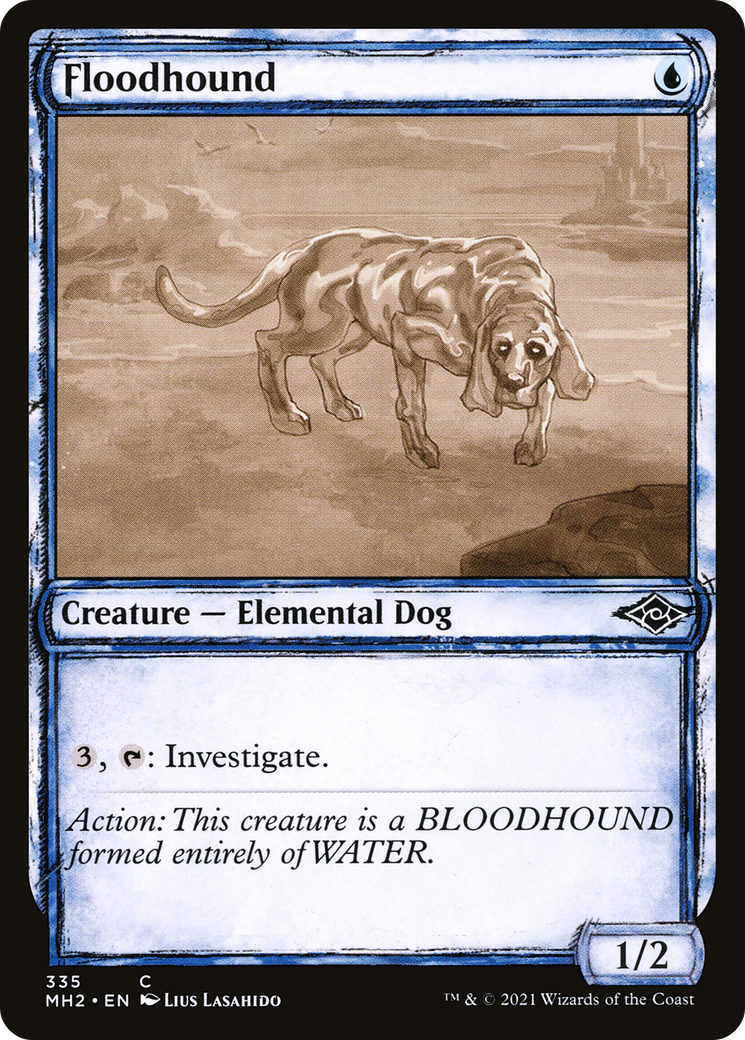 Floodhound (MH2-335) - Modern Horizons 2: (Showcase)