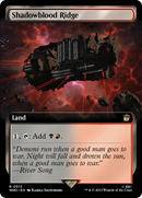 Shadowblood Ridge (WHO-513) - Doctor Who: (Extended Art)